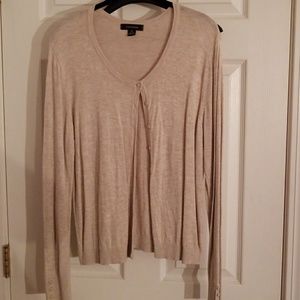 Oat colored cardigan